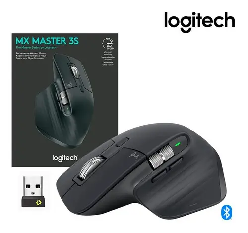 Mouse Logitech MX Master 3S Wireless Black
