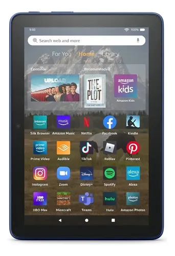 Tablet 2022 8 pulgadas 64GB color mezclilla